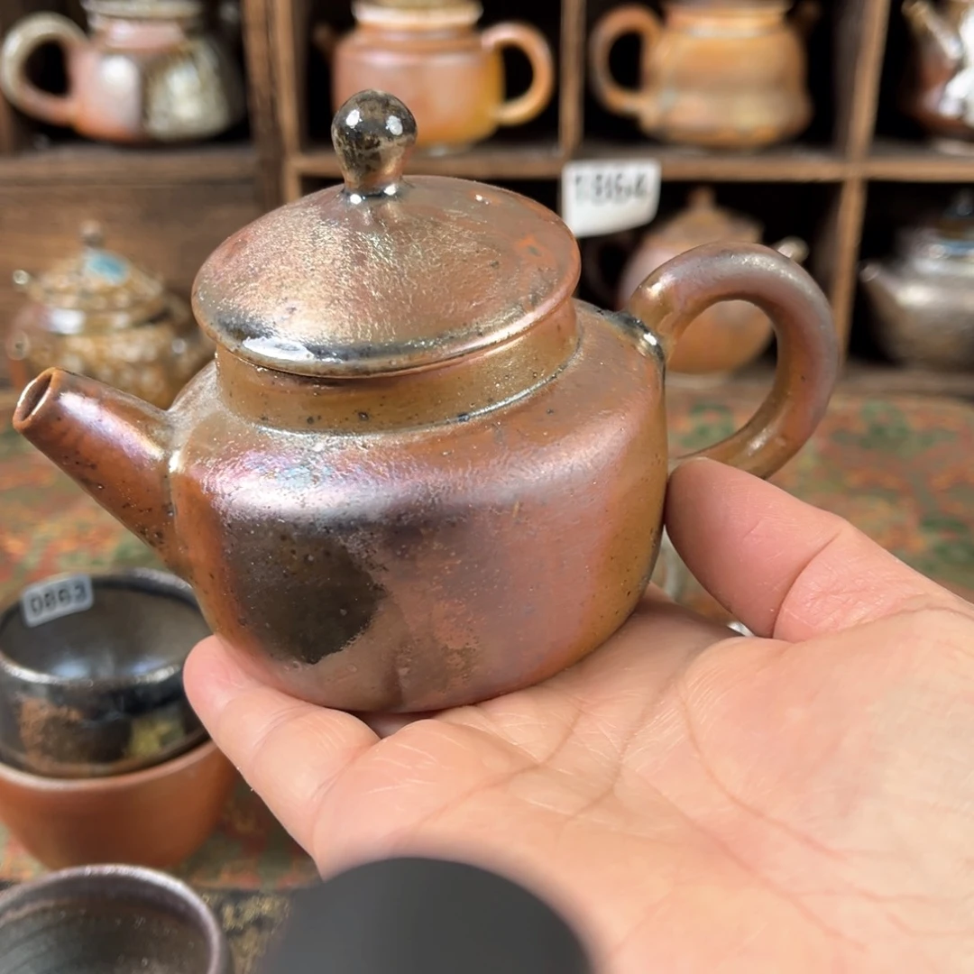 杯柴烧茶器主人壶壶
