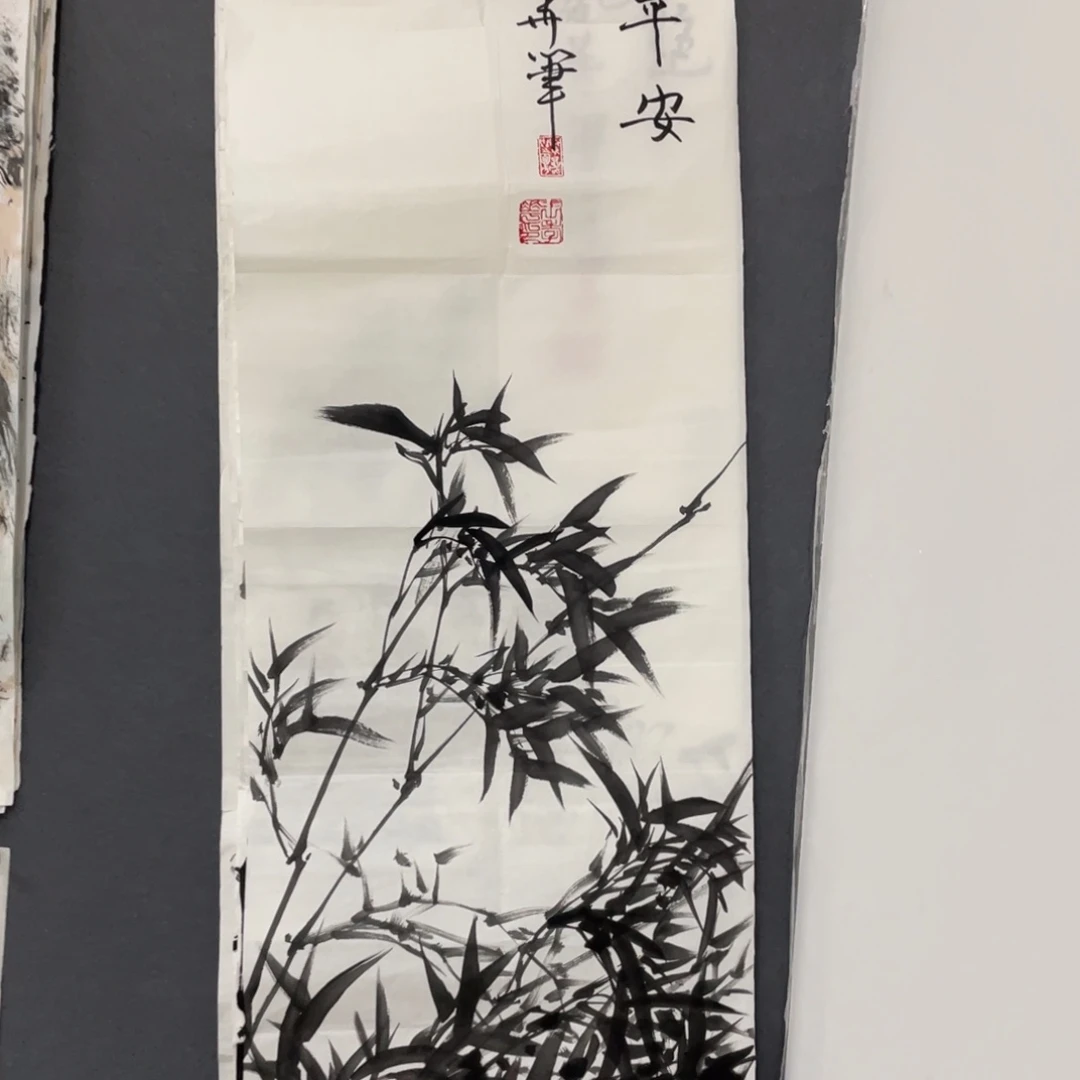 国画6张王孝华手绘作品