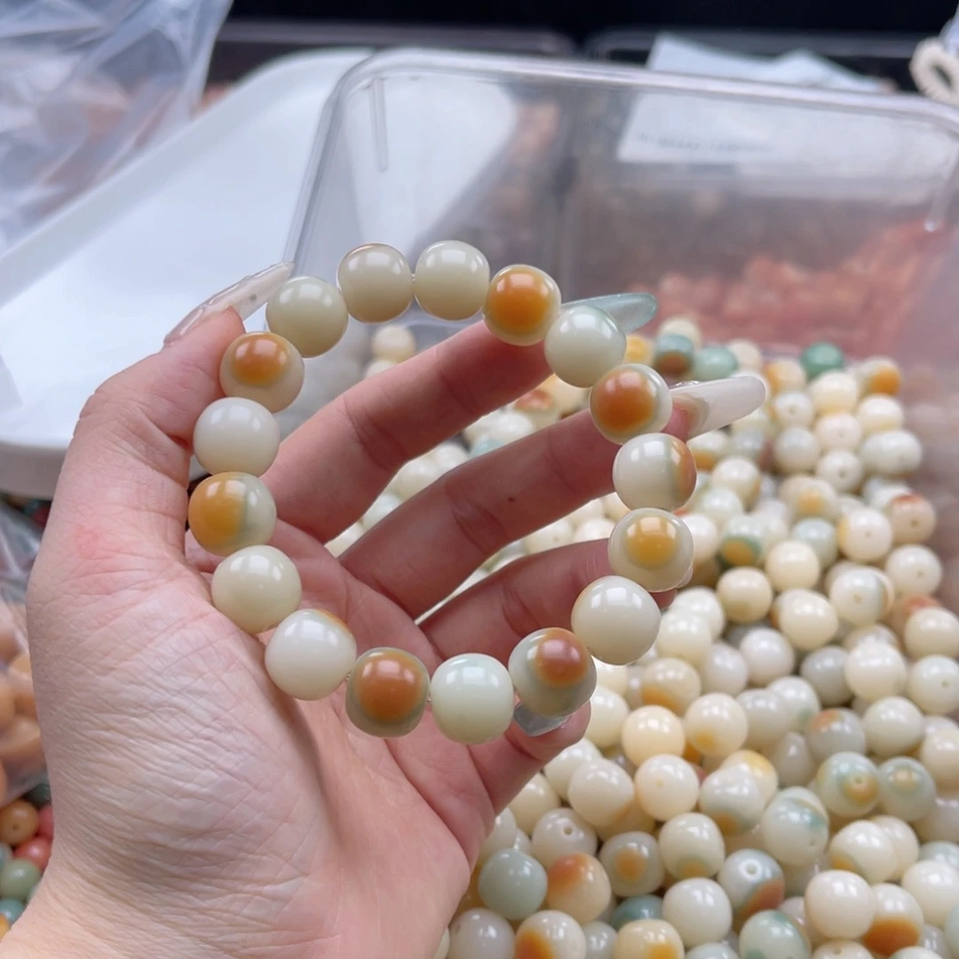 白玉菩提吊坠aaa13mm/20+5颗
