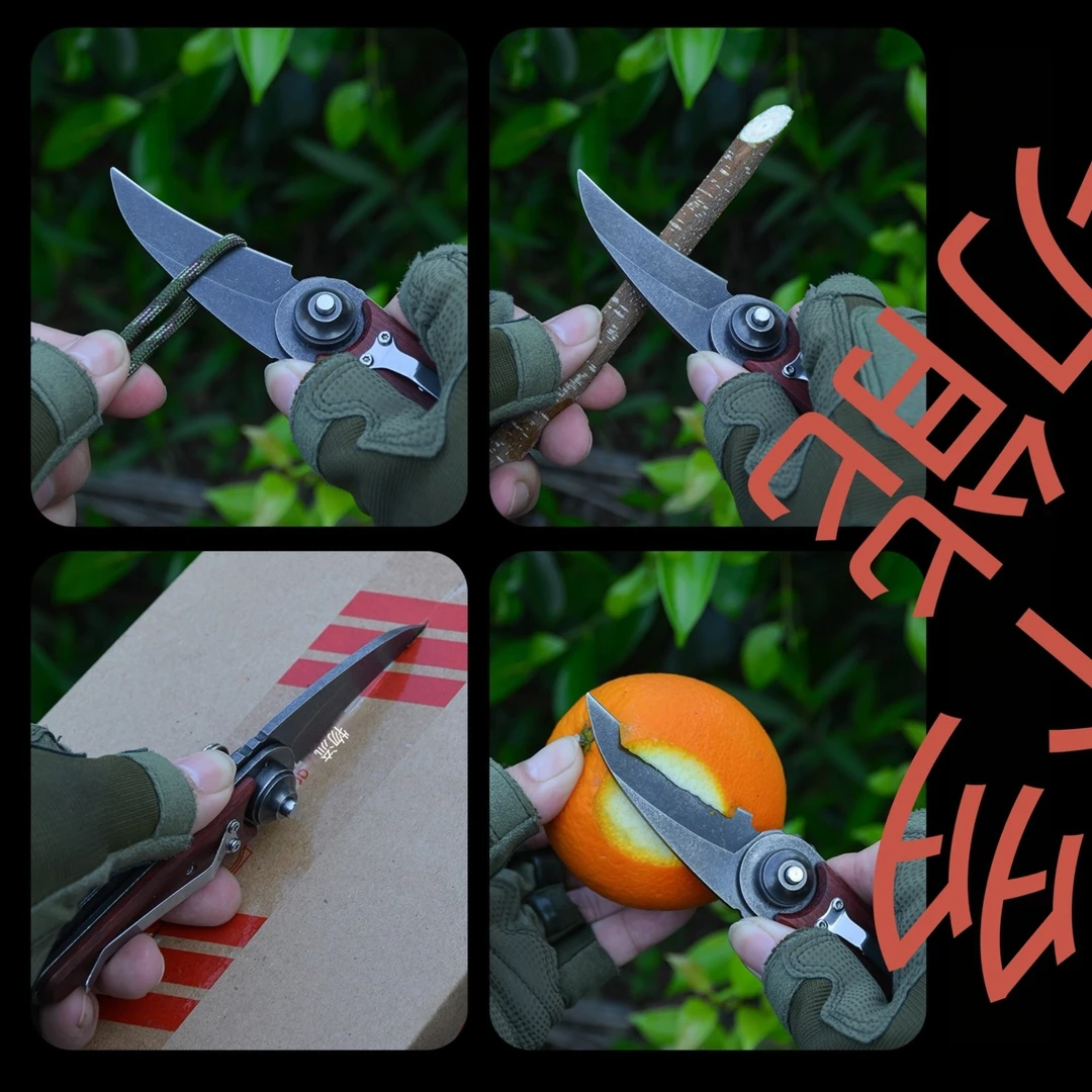 机械鹰嘴（刀妹）水果刀户外刀
