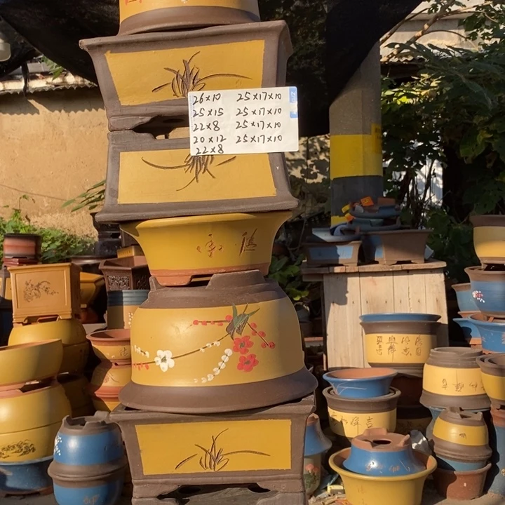 花盆紫砂紫砂艺术学院的学生