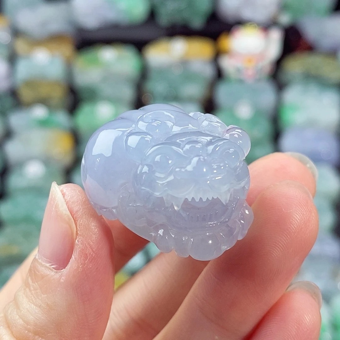 颈饰未镶嵌翡翠天然