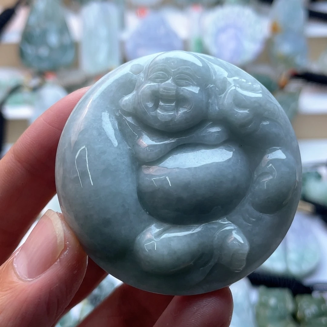 【闪购商品】颈饰未镶嵌翡翠逍遥佛