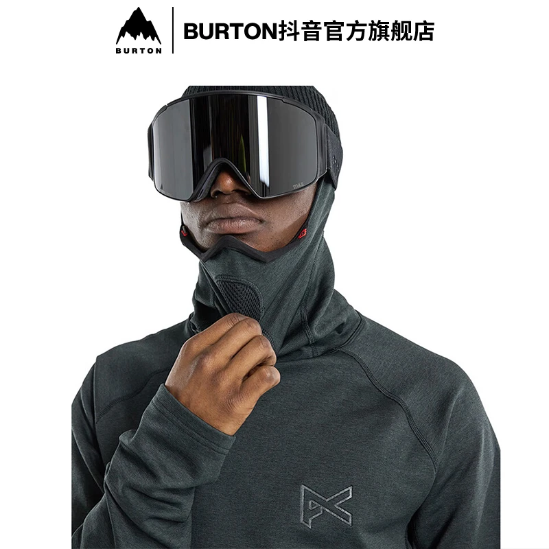 BURTON伯顿男女MFI DWEIGHT连帽户外打底衫柔软保暖装备