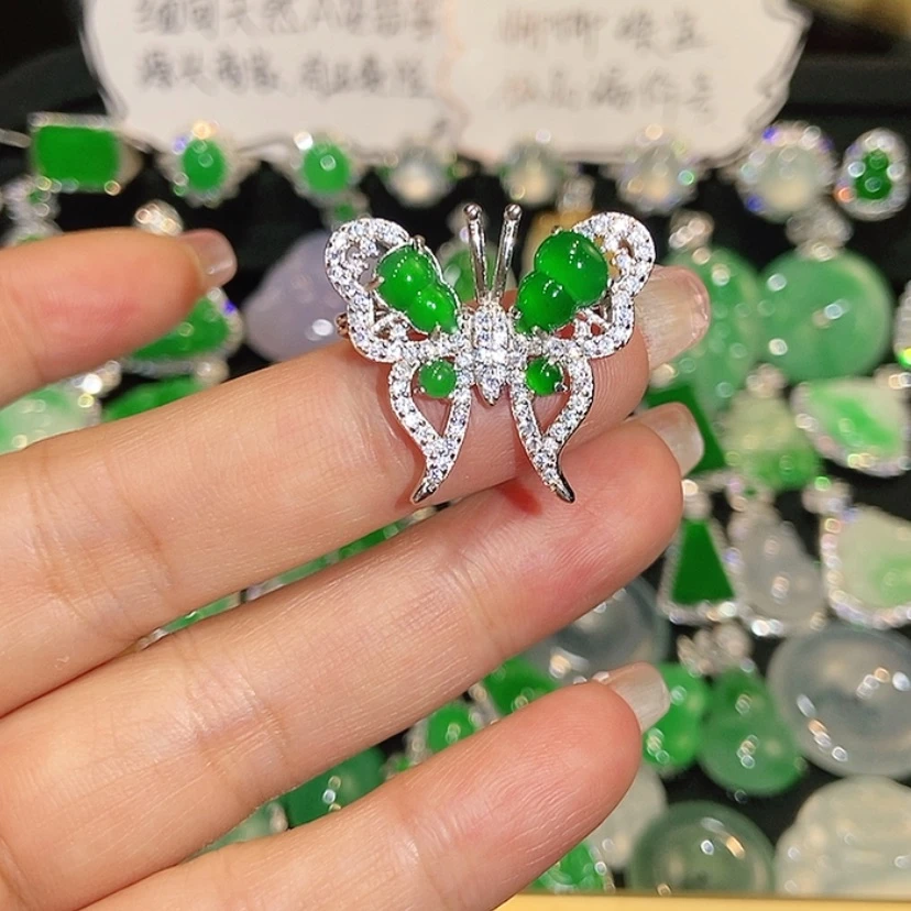 【闪购商品】颈饰未镶嵌翡翠天然翡翠