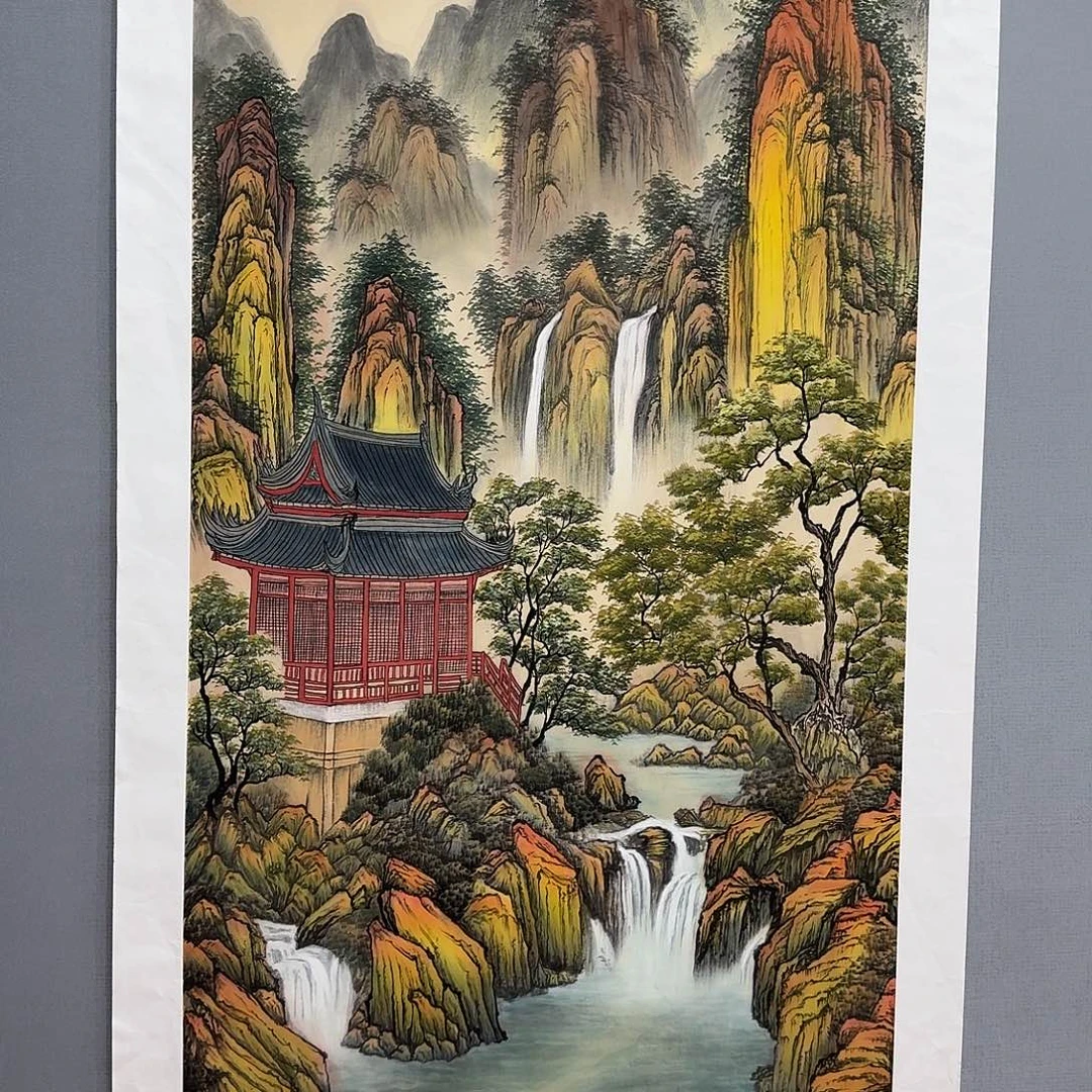 国画国画莫国宾老师精品