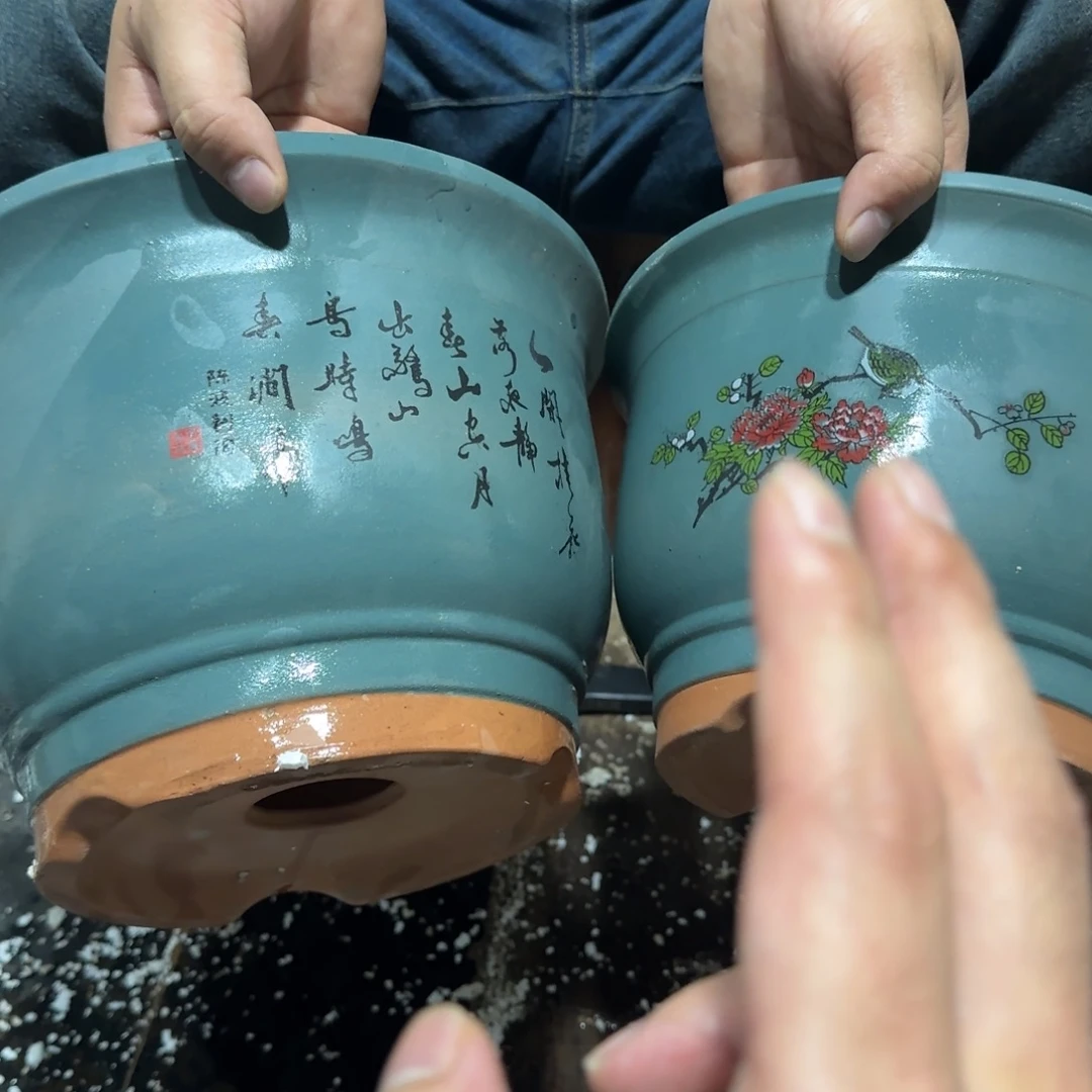 花盆紫砂口径23高度17口20高度14