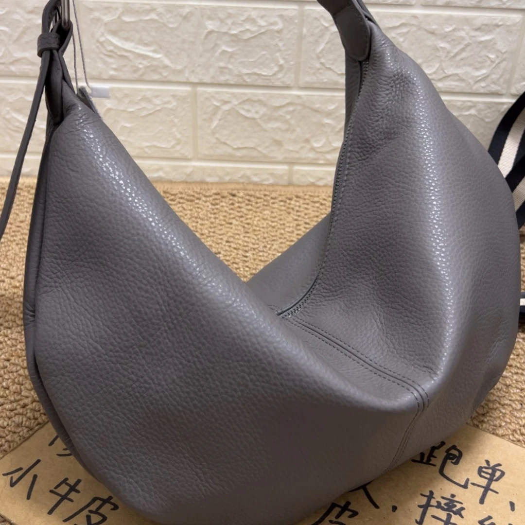 【闪购商品】头层牛皮灰色