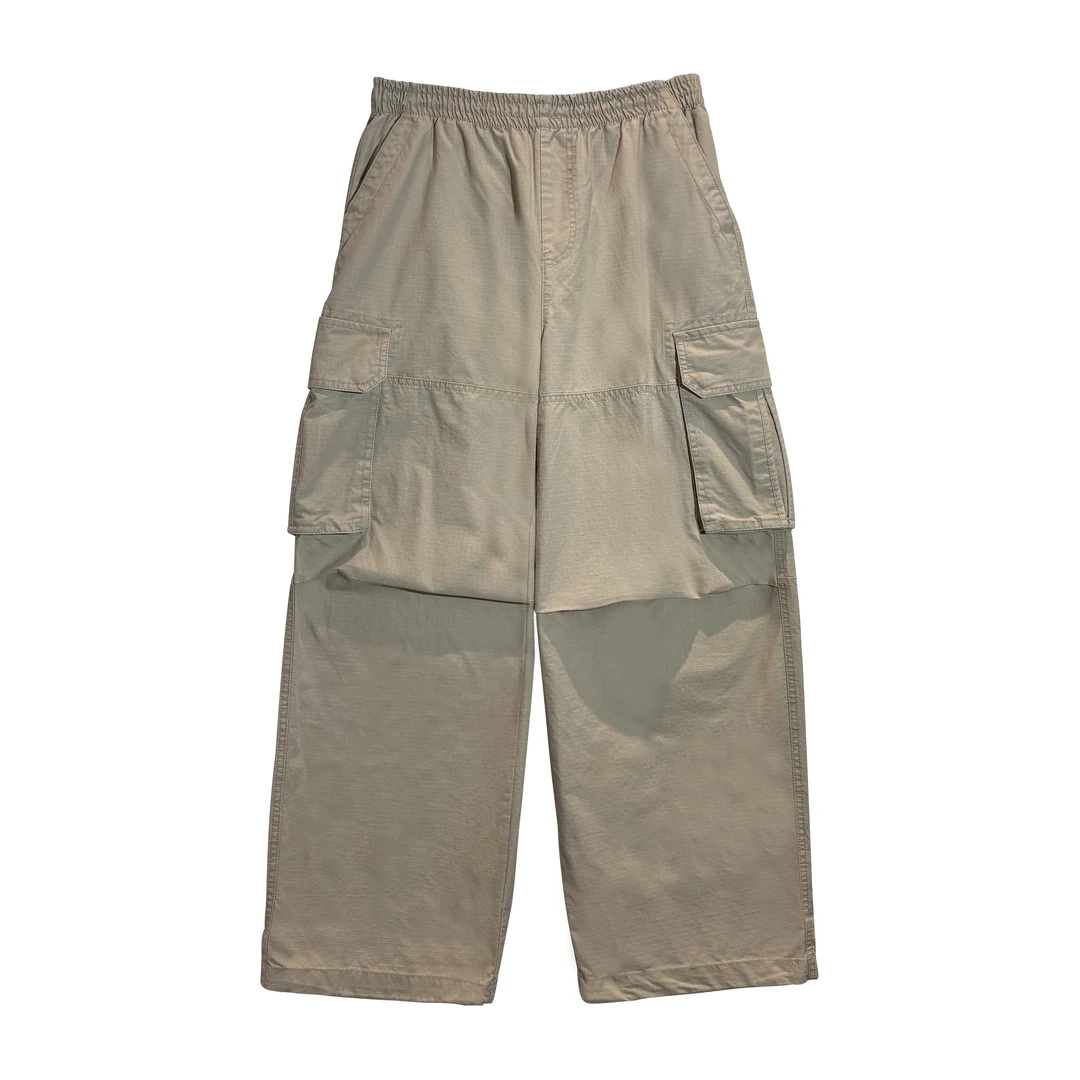 失物招领潮牌女装 2025秋季新款美式复古裤子水洗宽松工装裤7702