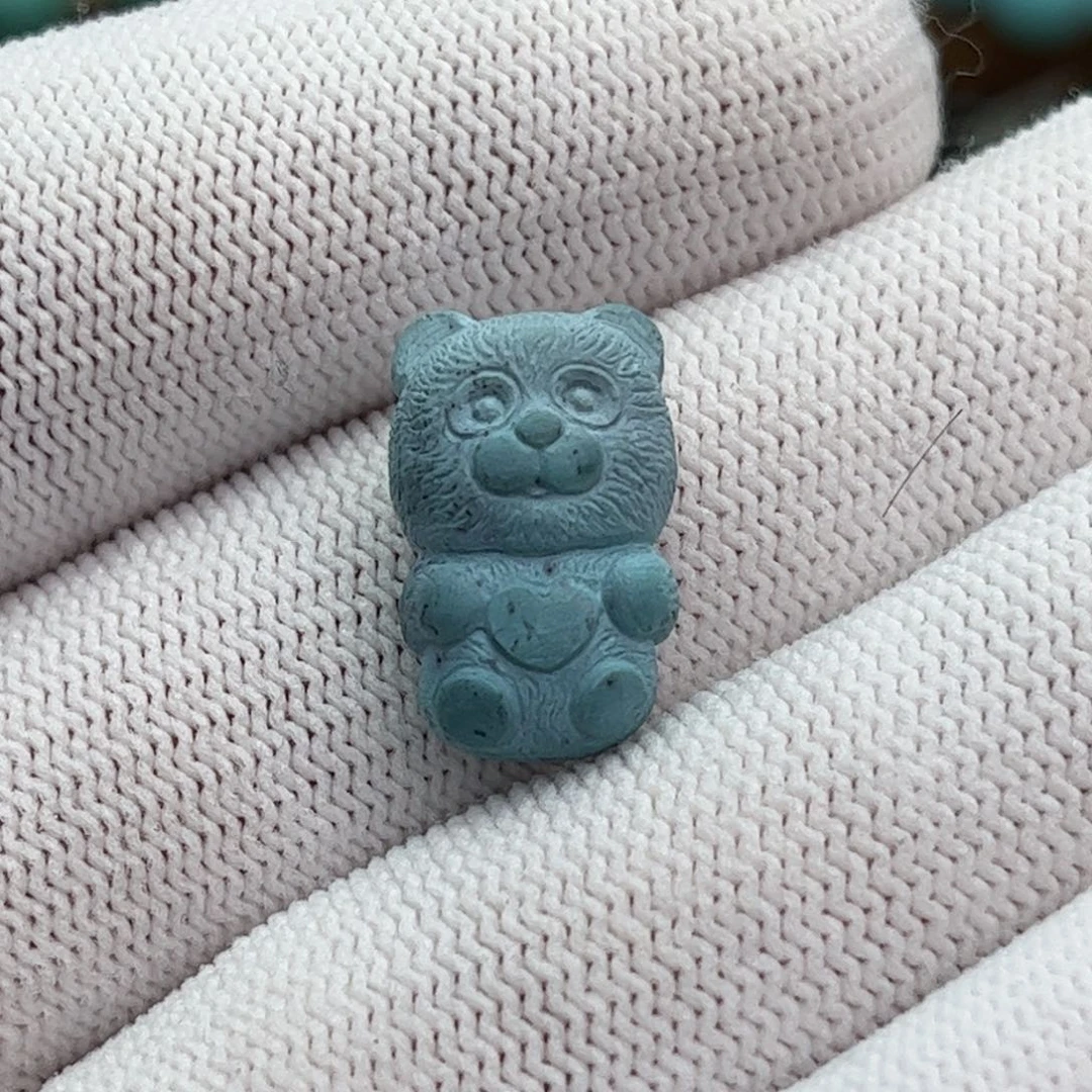 未镶嵌绿松石珠宝奇石