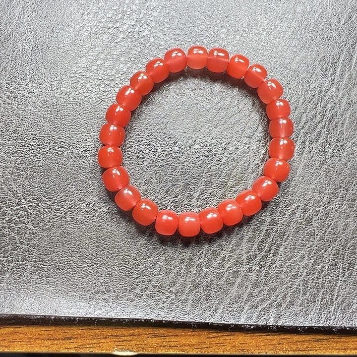 南红玛瑙未镶嵌手串