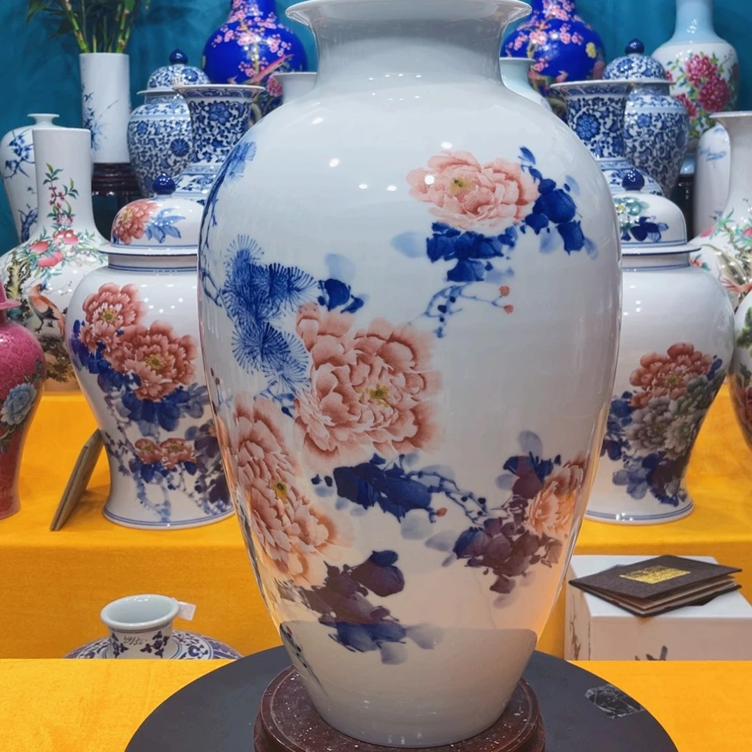 摆件景德镇陶瓷花瓶