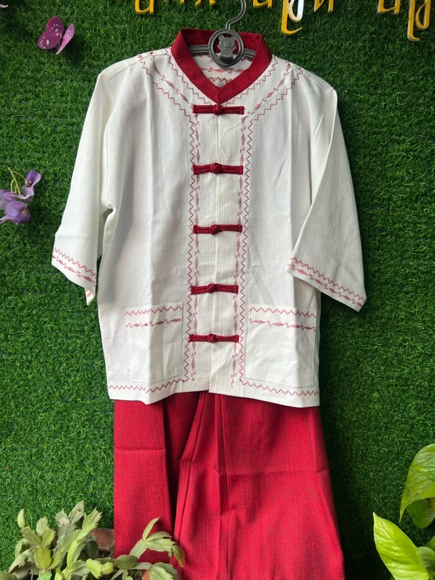 傣族儿童男款套装（需联系客服备注）