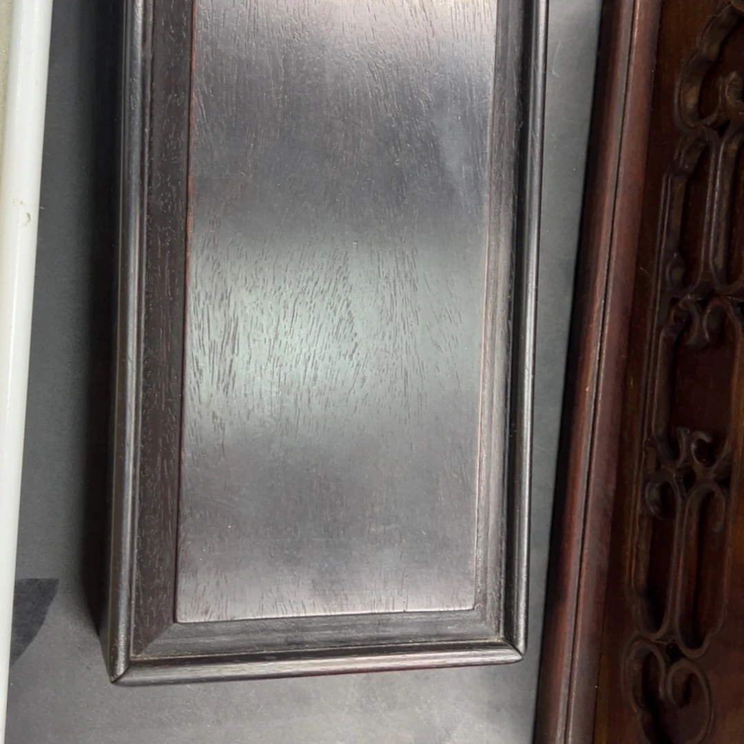 水***）紫檀木抽拉盒多个发