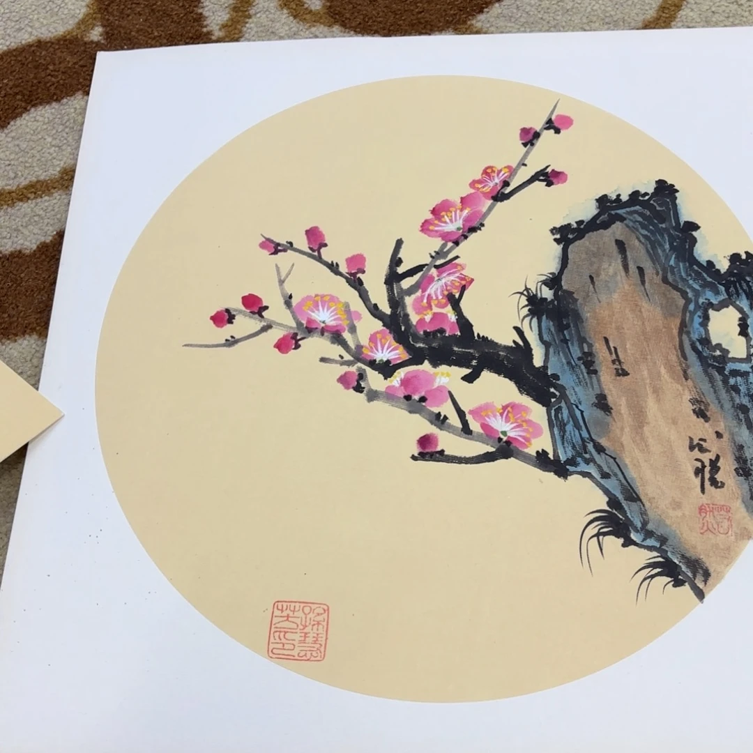国画38-38卡纸作品艺