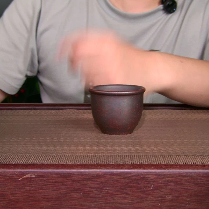 茶杯紫砂高货放漏