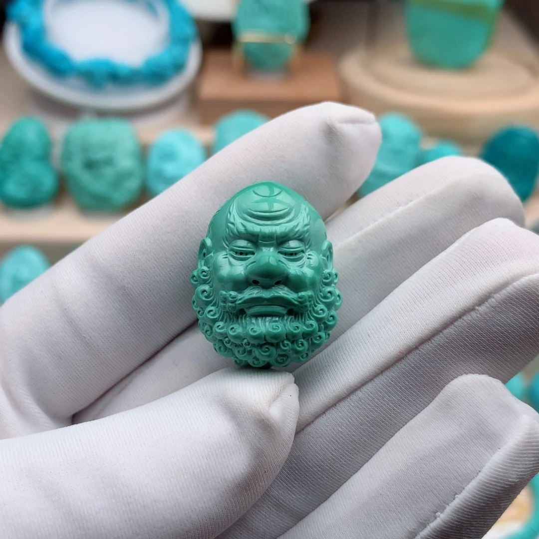 绿松石珠宝奇石未镶嵌