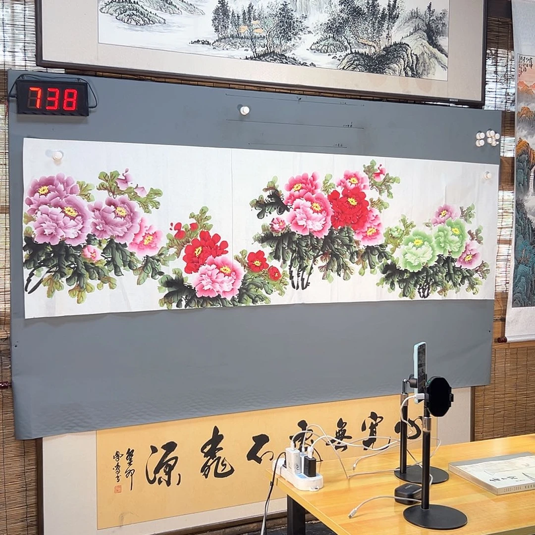 国画738 花鸟和其他植物都很