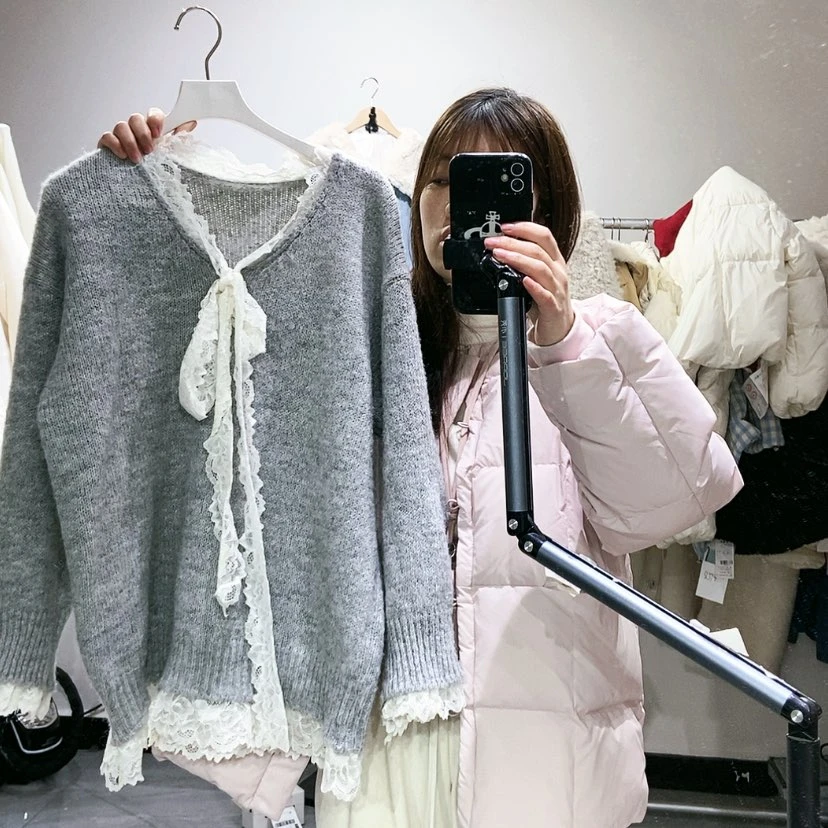 【闪购商品】灰色套头