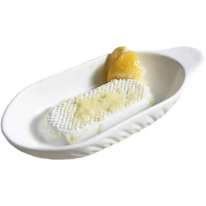 珊谷斜面研蓉碟生姜研磨器辅食泥神器佐料研蓉碟研磨蒜泥碟多功能