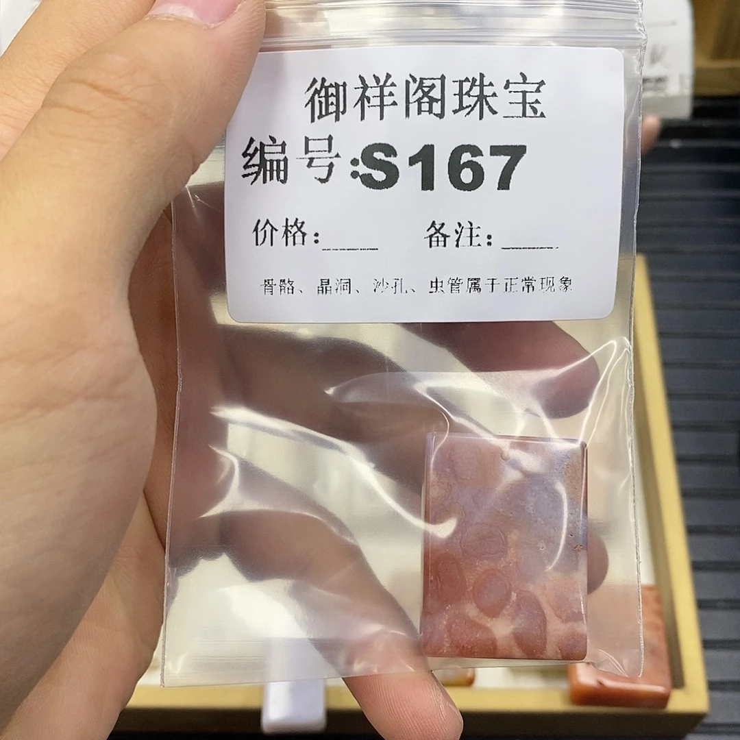 硅化珊瑚（珊瑚玉）未镶嵌颈饰焯*