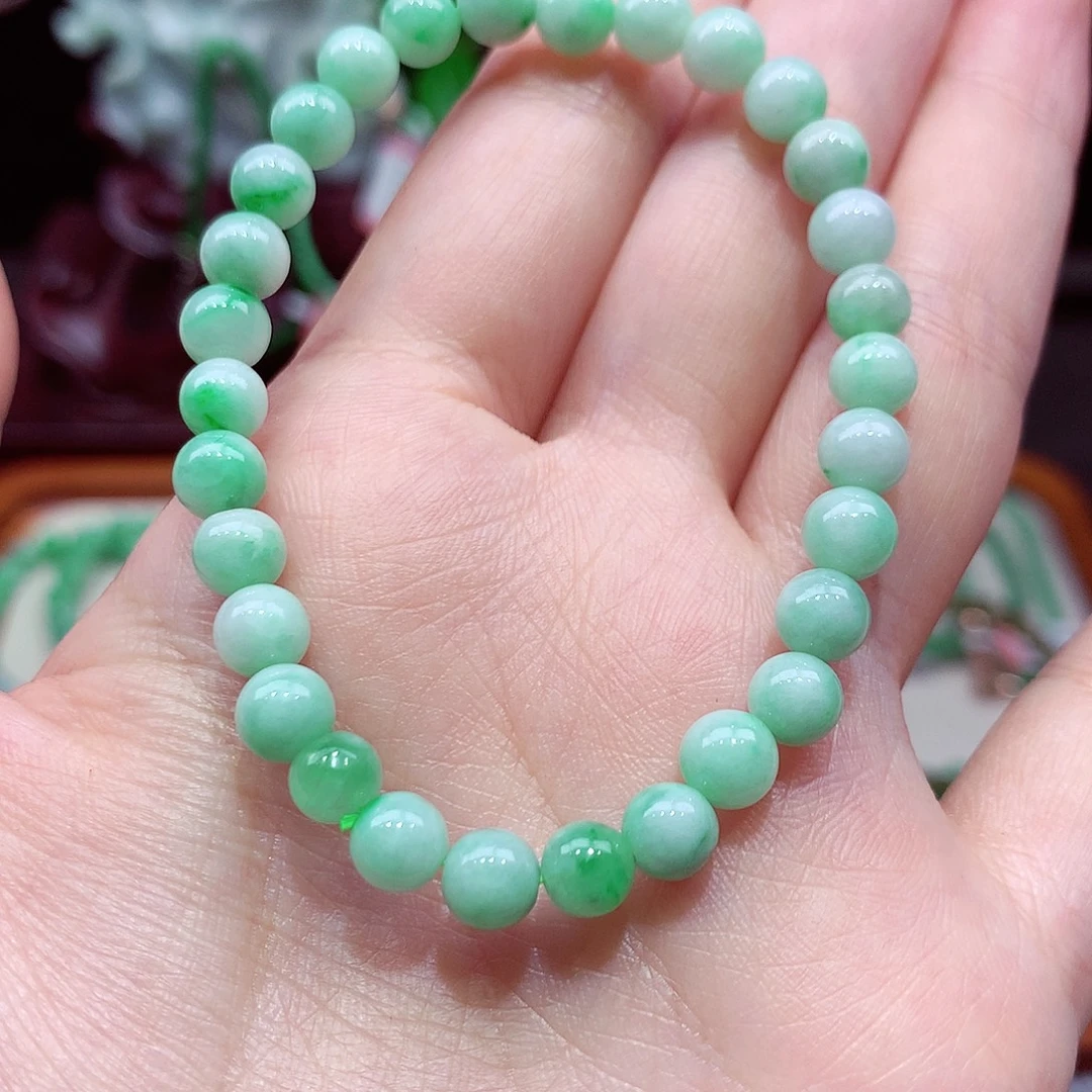 翡翠未镶嵌手链翡翠
