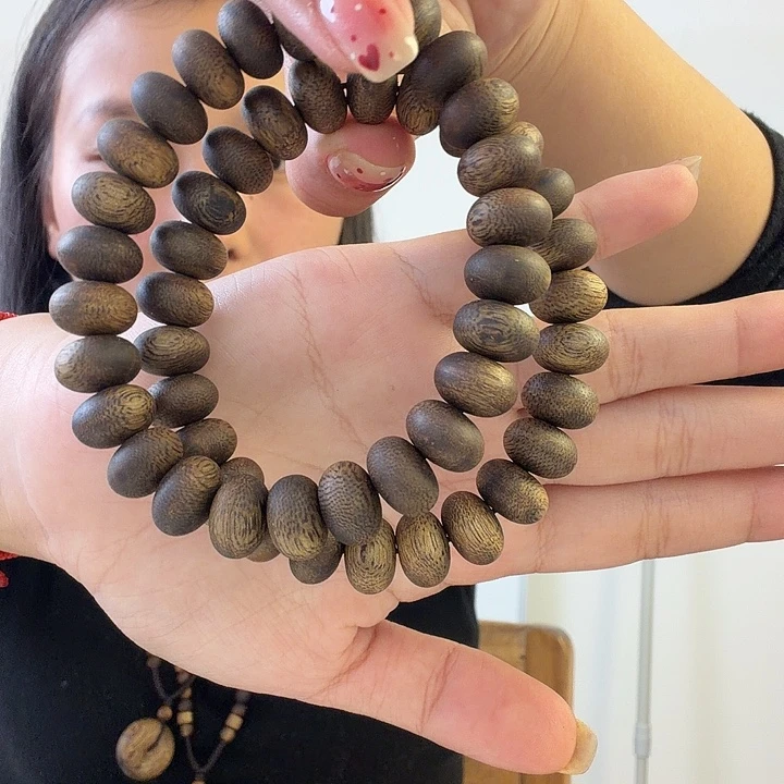 手串沉香算盘单圈