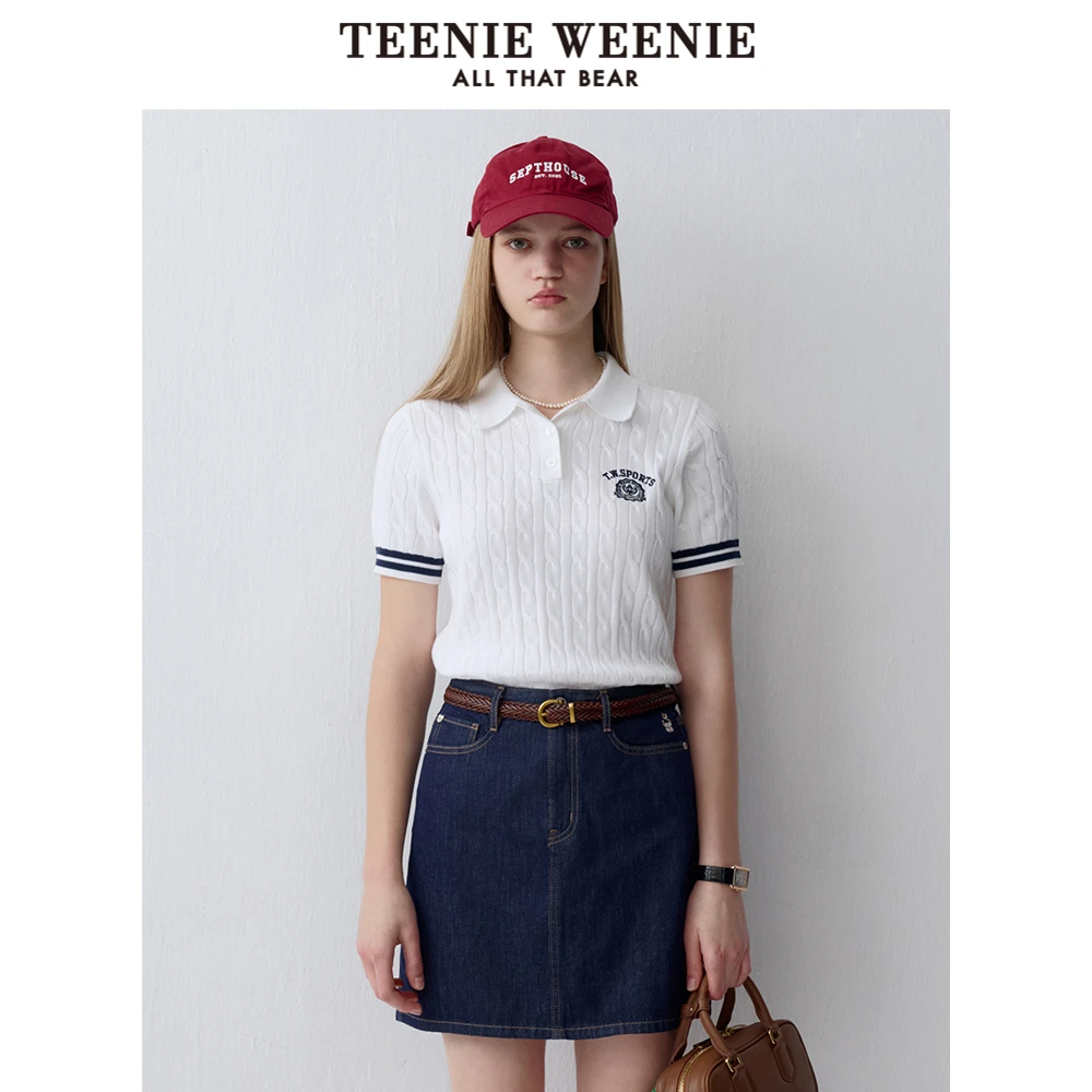 【女装优选WL】Teeniw Weenie小熊女装针织衫TTKW242503P