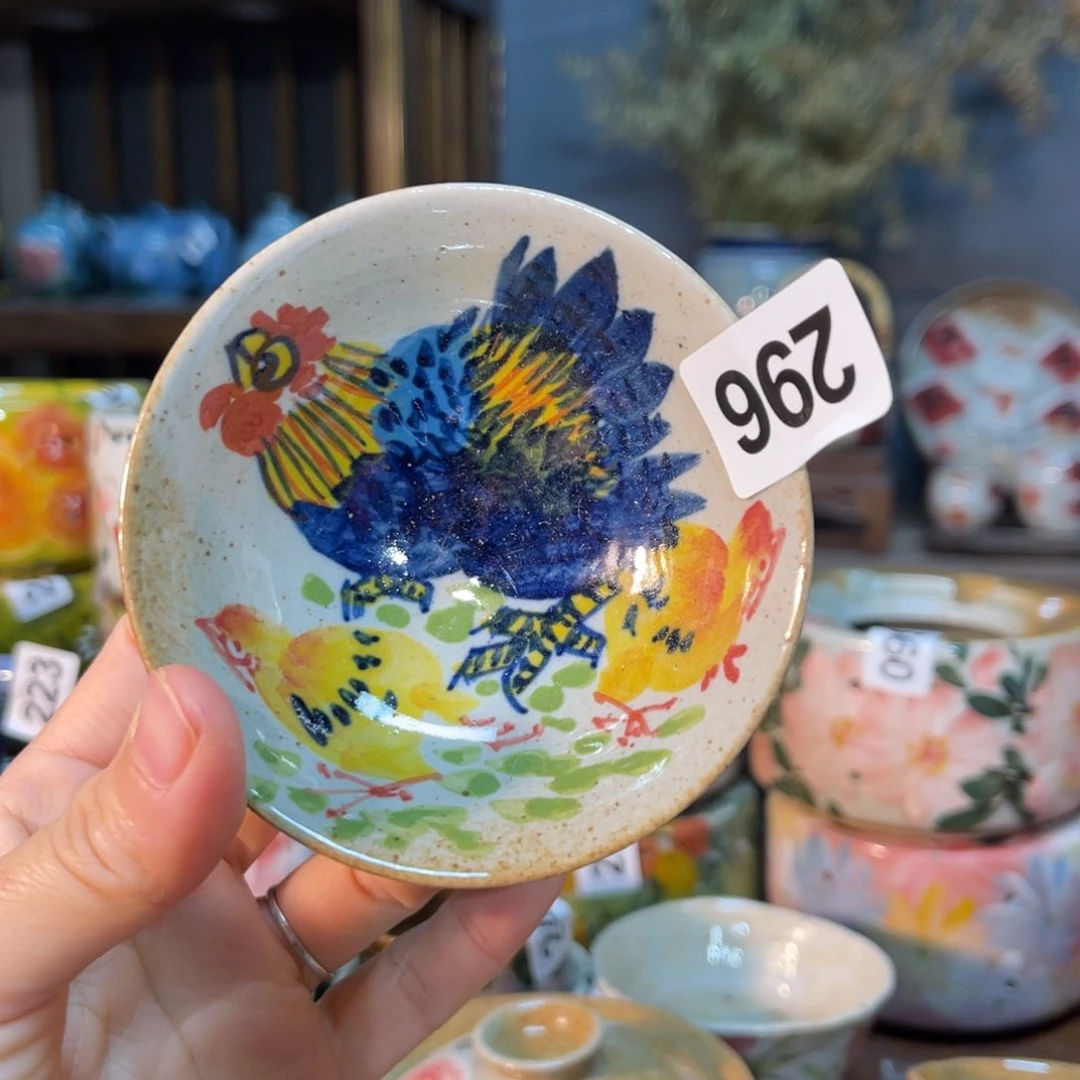 杯素浅陶瓷手工手绘