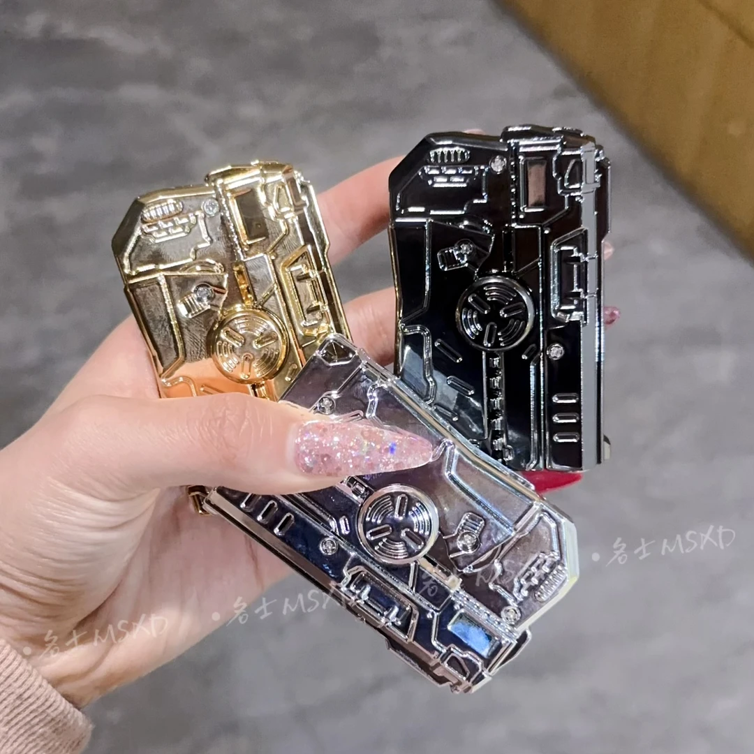 创意折叠枪双形态解压指尖陀螺防风高档打火机网红新款送男友