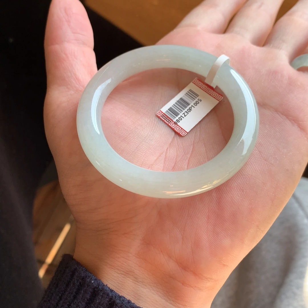 翡翠未镶嵌手镯46号51.6