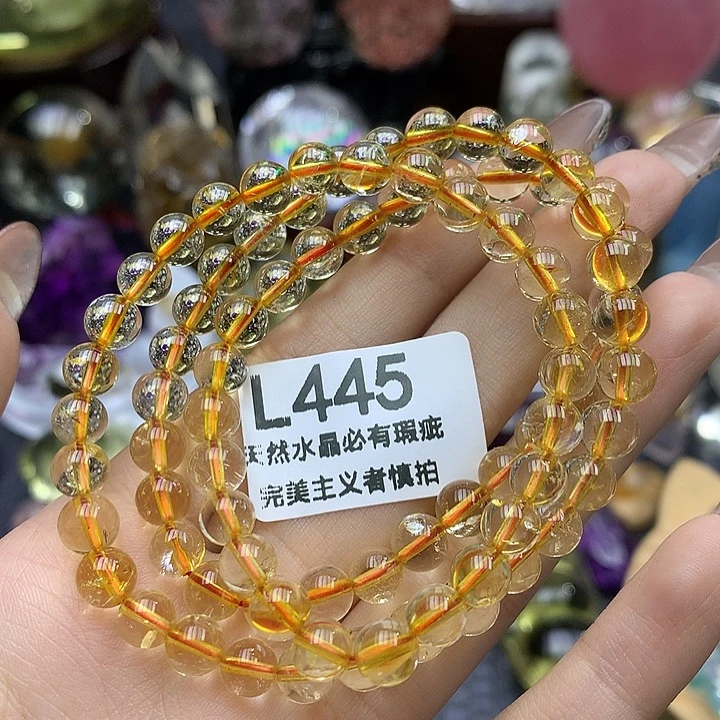 水晶珠宝半成品未镶嵌6+手串