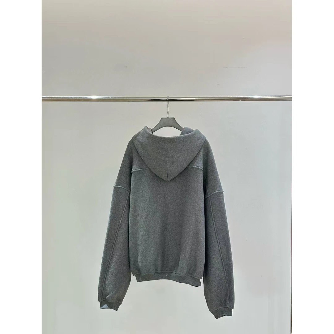 老王甄选 秋季新款 时尚宽松休闲百搭连帽款女士外套