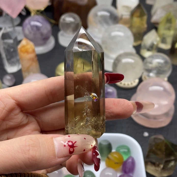 水晶51未镶嵌茶柱子