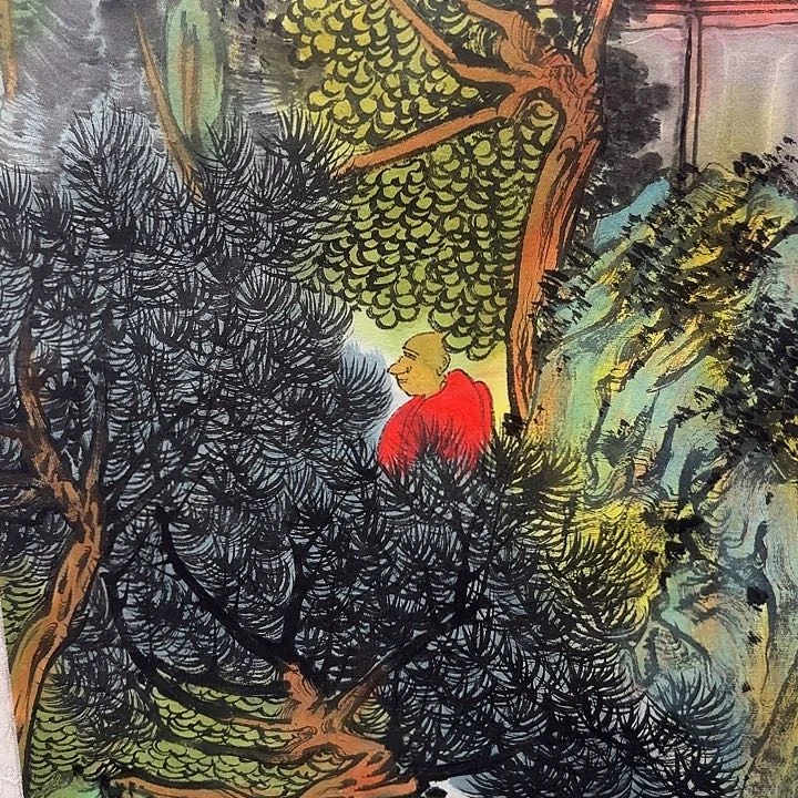 国画我是一只小小鸟地域文化特色社会主义