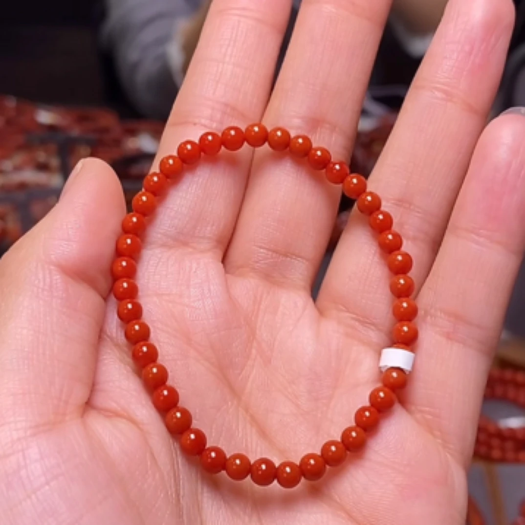 南红玛瑙手串4mm