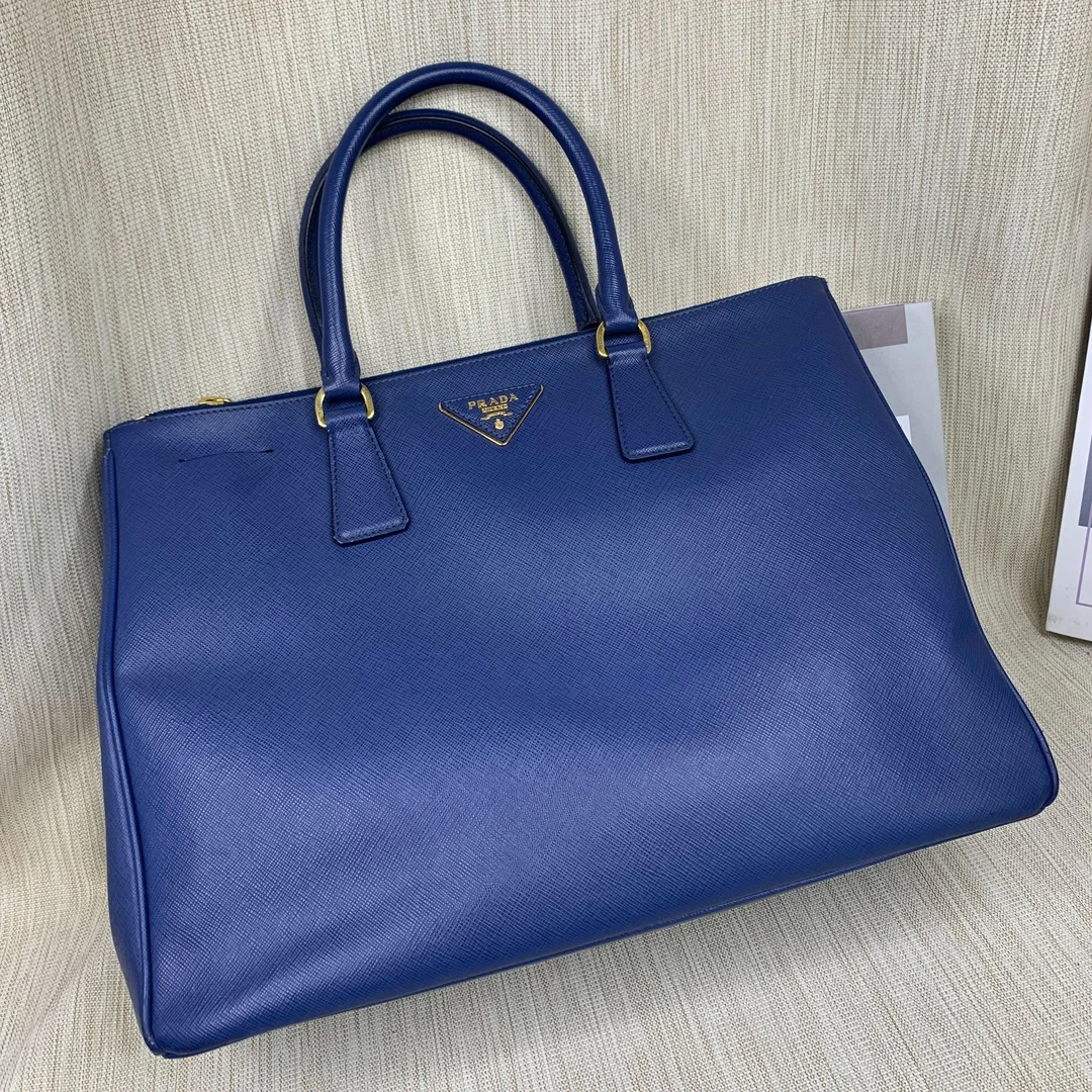 95新 Prada/普拉达 蓝金杀手包/F4EE09804008/4008