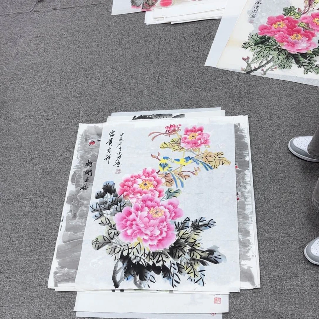 国画锐意卿风行天下的大