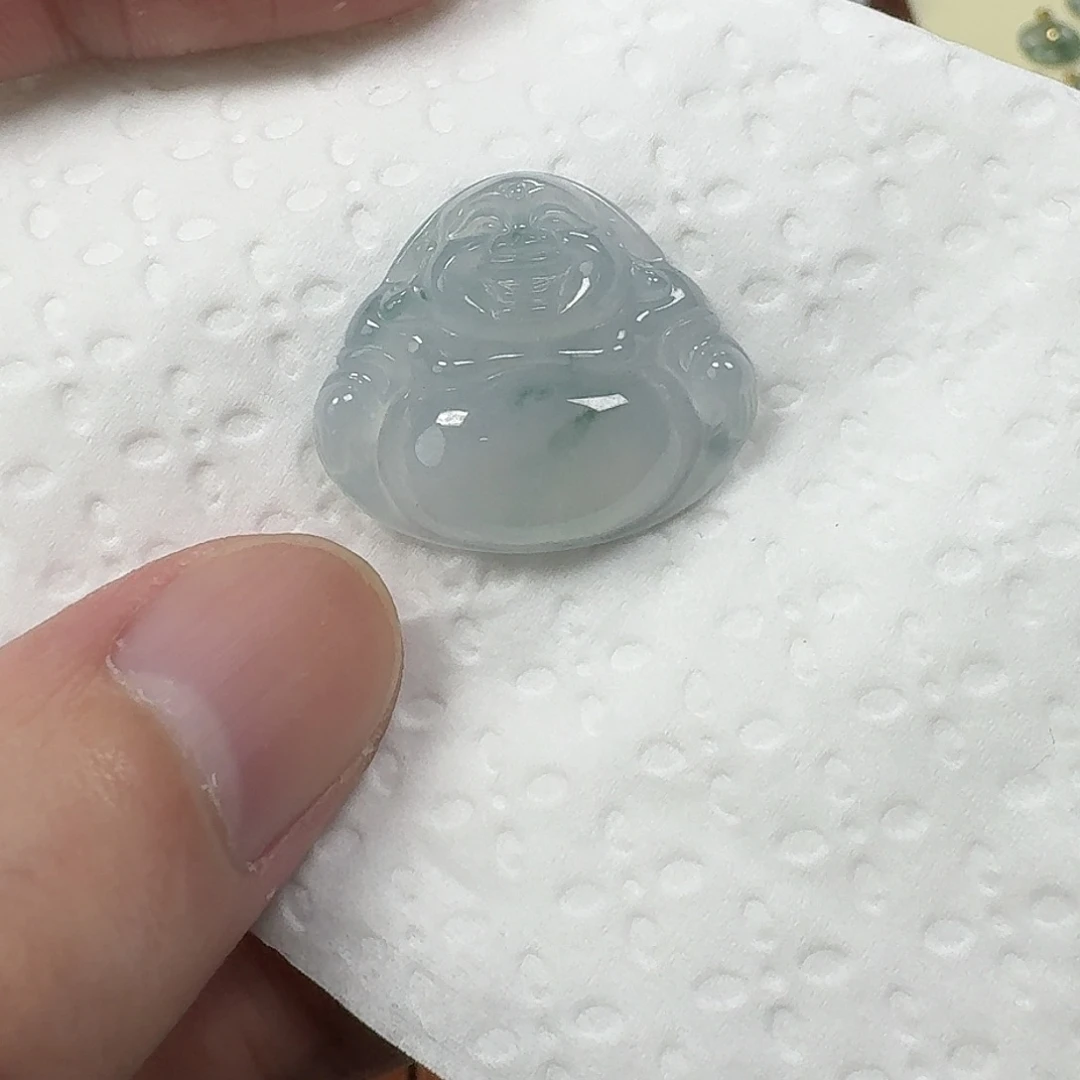 颈饰未镶嵌翡翠佛公
