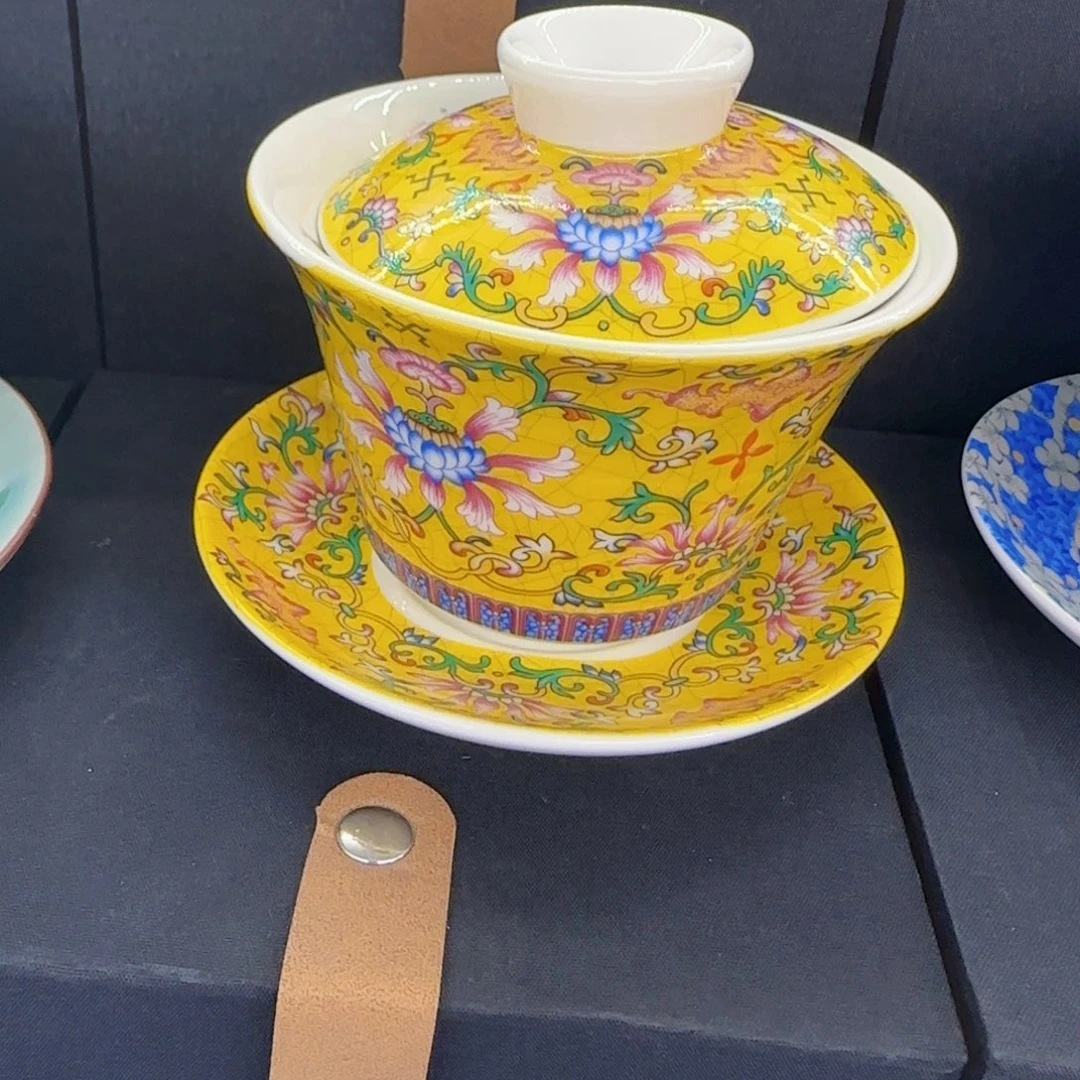 这些盖碗真好看！！！