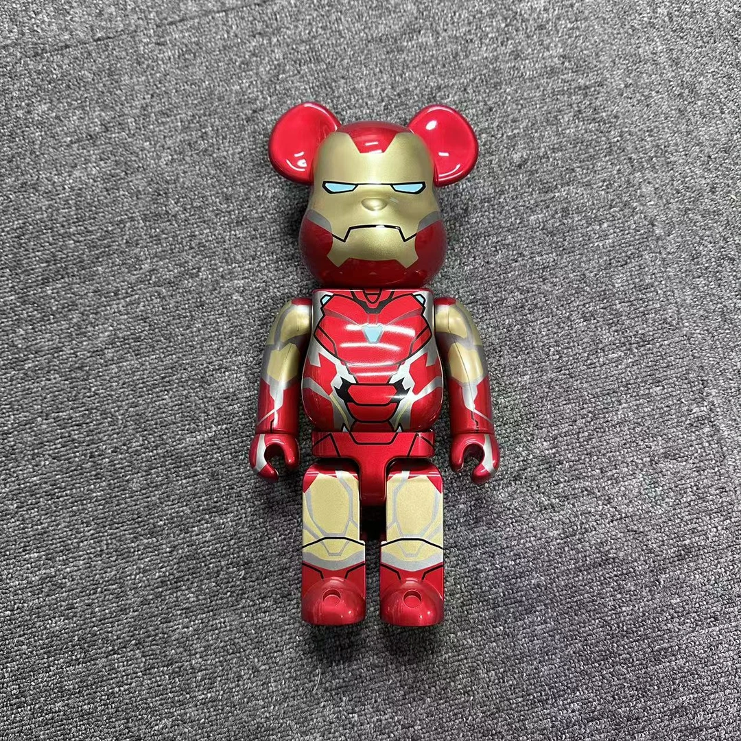 【山】bearbrick 钢铁侠 mk85 400%缺100%