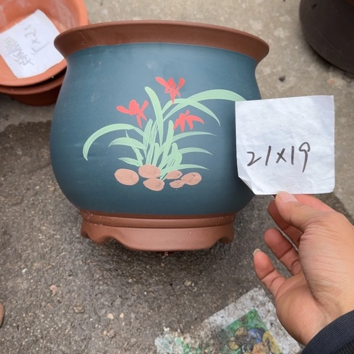 紫砂花盆特价商品