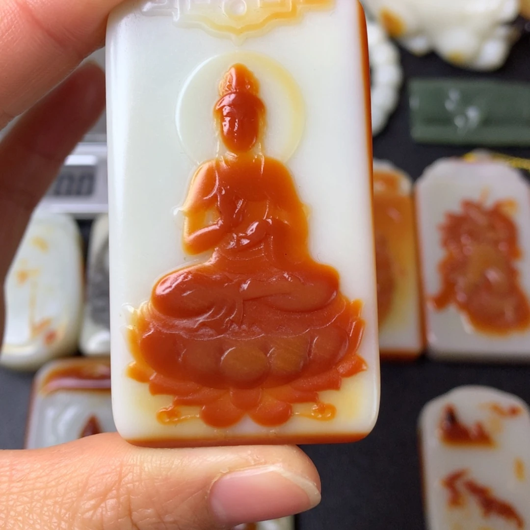 和田玉颈饰未镶嵌用****2