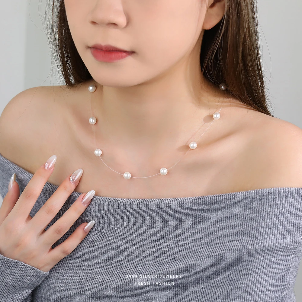 链子足银 赵露思同款999足银满天星项链百搭2025爆款女高级锁骨链