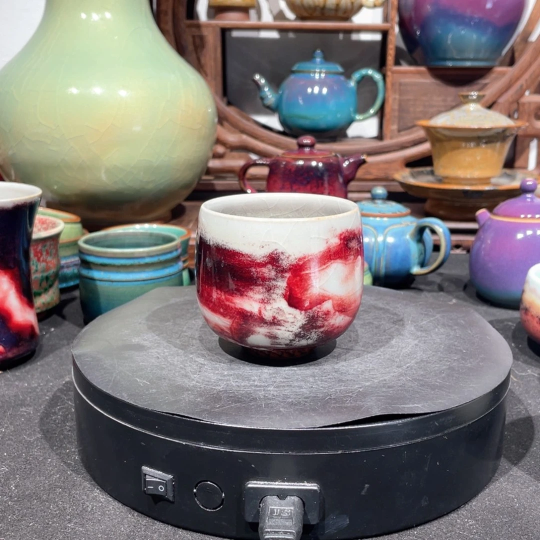 拂***歌中国神后钧瓷茶器