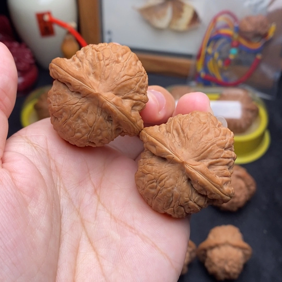 文玩核桃把件38乾隆磨