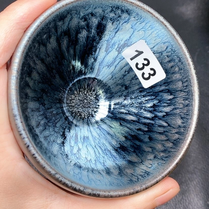 【闪购商品】茶盏全手工真建盏放漏