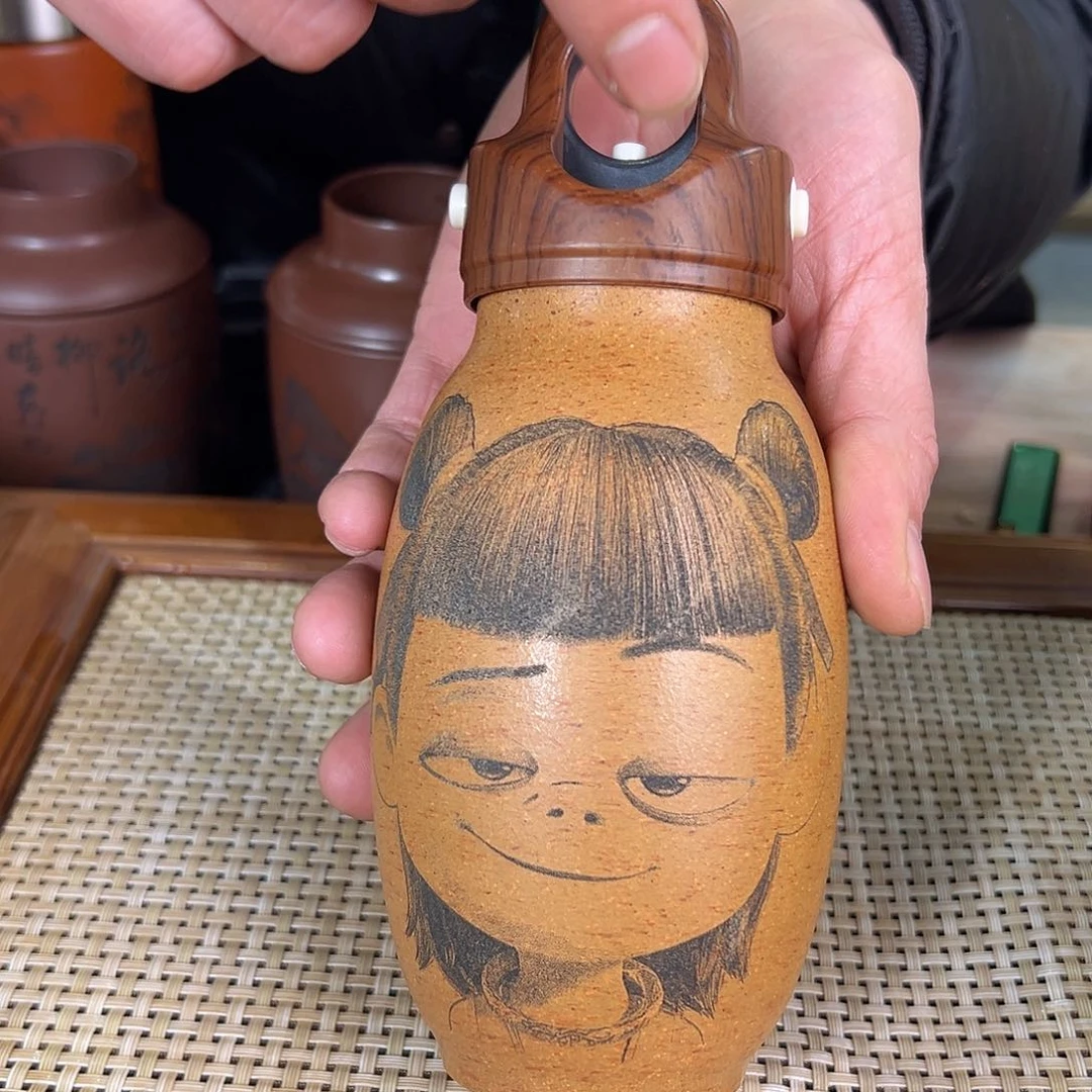 紫砂茶叶罐精品紫砂杯