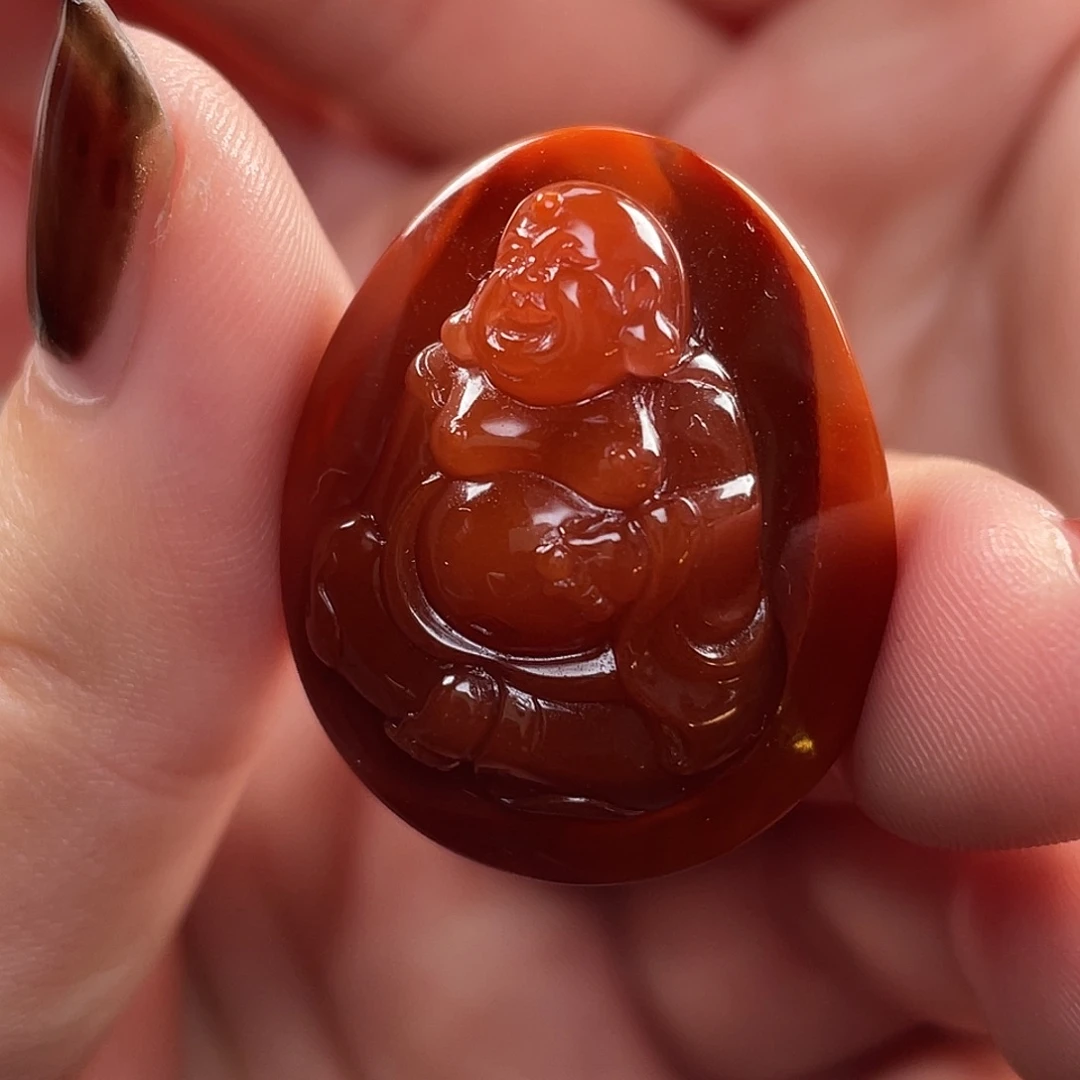 南红玛瑙未镶嵌颈饰