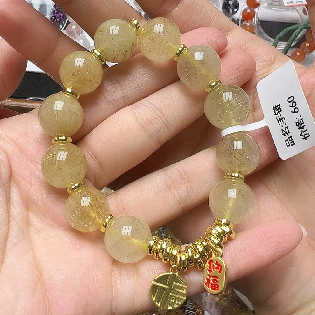 水晶手链未镶嵌多样性发一